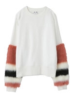 MONSTER SLEEVE TOP/ホワイト