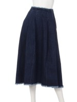 【CASUAL】Denimタックスカート/ブルー