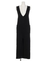 【LATINA】ミラノリブニットオールインワン/BK