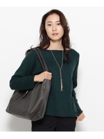 ポケットミラノリブニット/グレー(012)