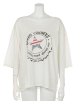 Diner STAR 7分袖 Tシャツ/D/RED