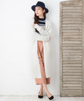 ロングニットカーディガン