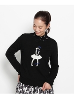 ポップアートモチーフセーター/オフホワイト(003)