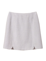 モヘアセットアップ台形スカート/ピンク