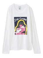 CURIOUS L/S TEE/ホワイト