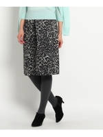 ジャガードスカート/ブラウン系(444)