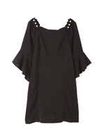 PEARL TUCK DRESS/ピンク(090)