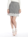sweetieレーススカラップタイトスカート/アイボリー