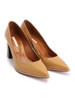 【VERY4月号掲載】ポインテッドトゥチャンキーヒール/キャメル(041)