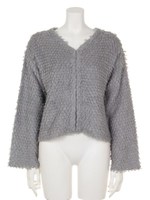 【mystic】ループカーディガン/IVORY