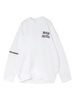 クルーネックスウェット/ホワイト