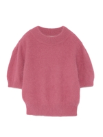 ショートスリーブエコファーニットプルオーバー/GRY