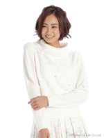 チェックブークレオフTN長袖/シロ