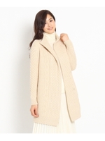 パラダイスケーブルカーディガンニット/ベージュ(052)