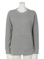 ビッグワッフルポケットTOPS/杢GRY