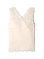 カップ付レースインナータンク/ホワイト(030)