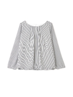 ジョーゼット×TR天竺ブラウス/ホワイト(032)