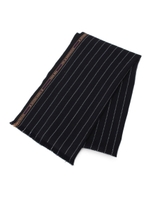 セルビッチストライプマフラー/チャコールグレー(014)