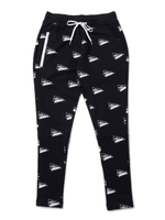 SWEATPANTS PATTERNED ALL OVER/アッシュ