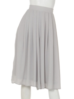 【Aunt Marie's】タックジョーゼットガウチョ/LGRY