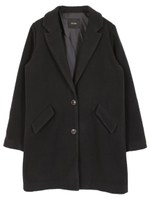 84cm丈チェスターコート/キャメル