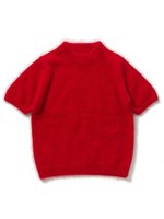 カラーコンパクトニット/ブルー