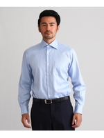 ドビーヘリンボンアルビニシャツ/ライトブルー(091)