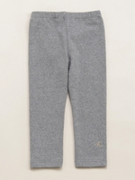 刺繍フル丈パンツ/ネイビー