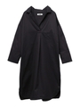 BIG SHIRT DRESS/チャコール