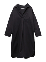 BIG SHIRT DRESS/チャコール