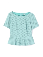 《Purpose》ダイヤオパールブラウス/グリーン(141)