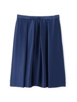 トリアセサテンスカート/ブルー(114)