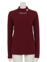 ボンジュールリブタッチタートル/ボルドー