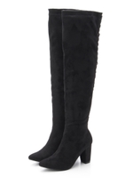 レースアップブーツ/ブラック