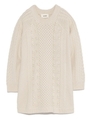 ケーブルニットワンピース/IVR