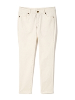 サテンピーチスキニーパンツ/ピンク(090)