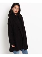 ◆ビックショールカラーコーディガン/ブラウン(042)