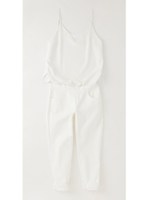 キャミ×デニムオールインワン/BLACK