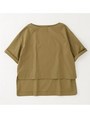 コットンナイロンプルオーバー/OLIVE
