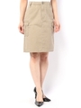 【AZUL by moussy】カラーカーゴスカート(L52)/BEG