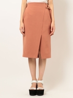 巻きタイトスカート/ピンク