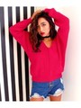 【ANAP】Backクロスニットドルマントップス/PK