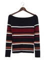 マルチボーダーリブオフS/Knit/オフホワイト