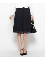 ランダムプリーツスカート/ブルー系(994)