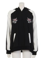 スカ刺繍ラインプル/オフ