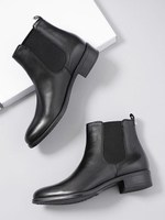 サイドゴアレザーショートブーツ【PUPE/プーペ】/Dブラウン