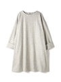 ボリュームサックワンピース/グレー(020)