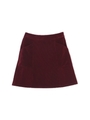 細コール台形スカート/ワイン(070)