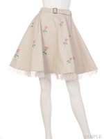 VR Rose lace S/K/ホワイト