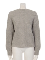 【Aunt Marie's】シェットランドリブNT/GRY